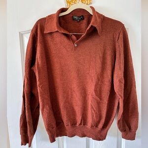 Harry Rosen Rust Red Men's Sweater